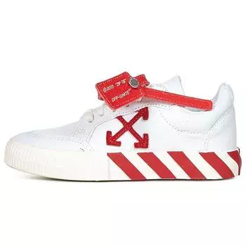 Off-White Vulc Low Белый Красный (Дети) Детские кроссовки OGIA001F21FAB0010125 31