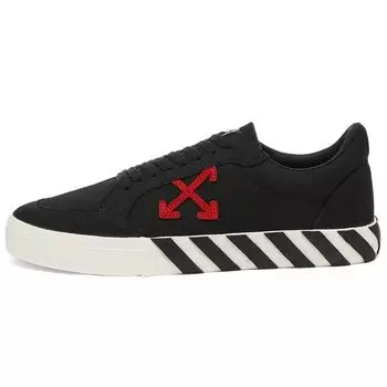 Off-White Vulc Low Black Red Men Sneakers OMIA085E20FAB001-1025 39
