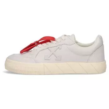 Off-White Vulc Sneaker Off White Leather Men Sneakers OMIA085F23LEA001-0303 40
