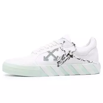 Off-White Vulc Sneaker White Mint Men Sneakers OMIA085F21FAB0010151 45