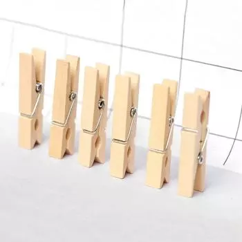 Офис 72 мм Длинные деревянные школьные свадебные прищепки DIY фото зажимы прищепка ремесло украшение