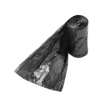 Office Home Thickening Flat Points Off Rubbish Trash Bags Dustbin Bag Garbage Bag Disposable чёрный