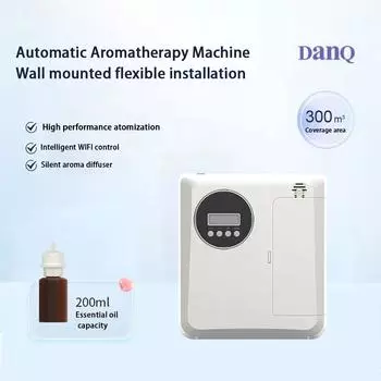 Office Intelligent Control Air Aromatherapy Machine Wall Mounted Silent Premium Fragrance Machine Bedroom Living Room Toilet us чёрный
