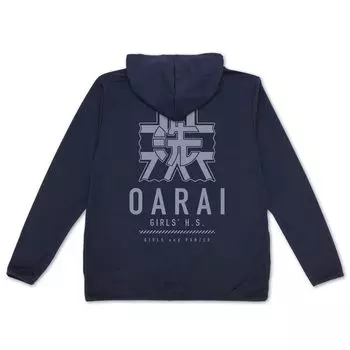 [Official] 2D Cospa Girls & Panzer Final Chapter Oarai Girls Academy Thin Dry Parka Ver.2.0 NAVY L size