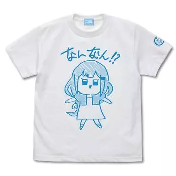 [Official] 2D COSPA THE IDOLMSTER MILLION LIVE Shiraishi Tsumugi Nannan T-shirt WHITE L size