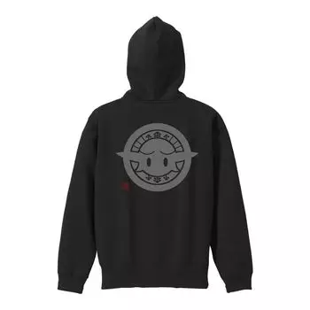 [Official] 2D Cospa TV Anime Edomae Elf Takamimi Shrine Company Crest Zip Parka BLACK L size