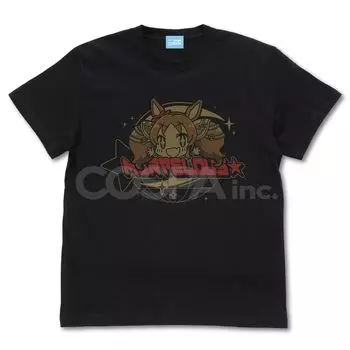 [Official] 2D Cospa Uma Musume Pretty Derby Marvelous Sunday s Marvelous T-shirt BLACK XL size