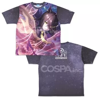 [Official] 2D Cospa Uma Musume Pretty Derby Manhattan Cafe Double-Sided Full Graphic T-shirt XL Size