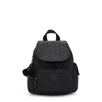 Official CITY PACK MINI Signature Emb KI2671K59 Small backpack [Kipling] Women s