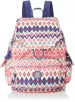 Official CITY PACK S Abstract Wander KI4581W17 B5 size backpack [Kipling]