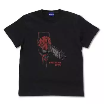 [Official] Cospa Chainsaw Man Chainsaw Man T-shirt BLACK XL size