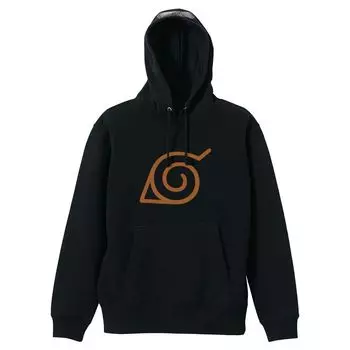 [Official] Cospa NARUTO Shippuden Konoha Hidden Village Pullover Parka BLACK M size