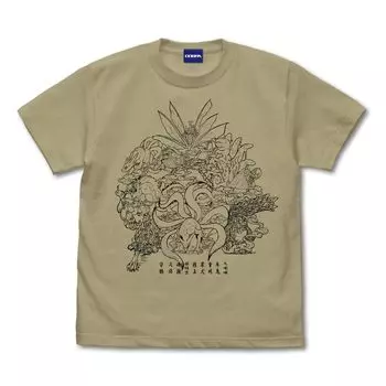 [Official] Cospa NARUTO Shippuden Tailed Beast T-shirt SAND KHAKI S size