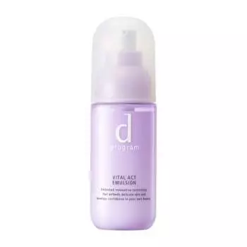 [Official] d Program Vital Act Emulsion MB Milk Lotion [Quasi-drug] For sensitive skin, for lack of firmness 100mL