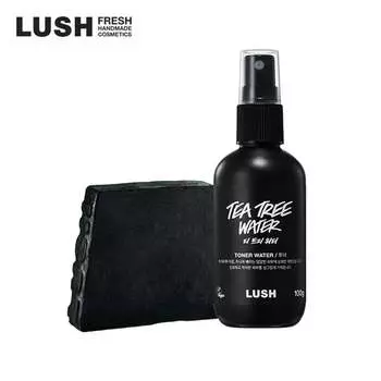 [Official]Facial Set (Tea Tree Water 100g + Charcoal 100g)