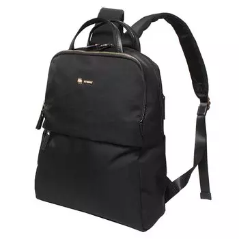 Official Handle Rucksack A4 Compatible Business Commuting Nylon [Mozu] Women s [Bonus Included] ZZBK-01 (Black [Novelty Included])