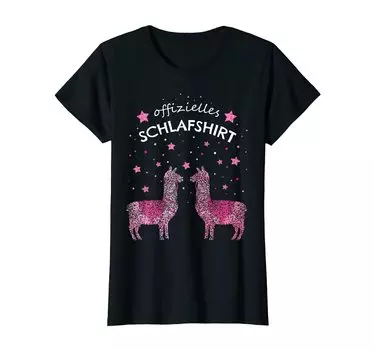 Official Llama Alpaca Sleepshirt Gift. T-shirt