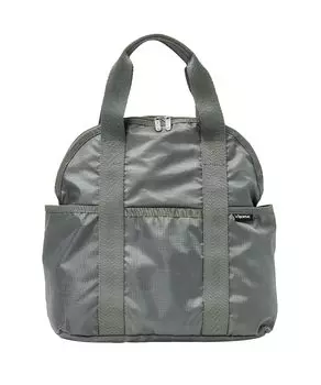 Official Rucksack Backpack TOP HANDLE Plain Gray L FREE [LeSportsac] BACKPACK/1077 Women s