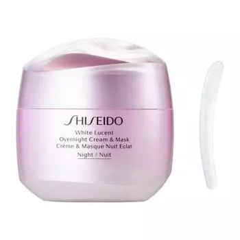 [Official] SHISEIDO White Lucent Overnight Cream 75g | Cream/Eye Cream | Green Floral Scent | Brightening Transparency Moisturizing Beautiful Transpar