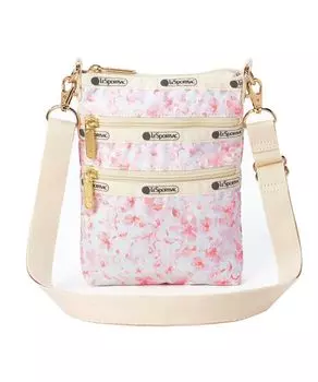 Official Shoulder Bag 3 ZIP Sakura Bloom [LeSportsac] CROSSBODY/4007 Women s