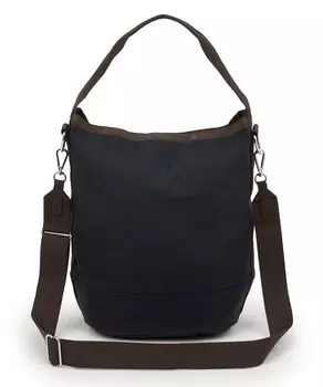 Official Shoulder Bag CONVERTIBLE BUCKET Deep Chocolate [LeSportsac] BAG/1540 Women s Sea/Dark