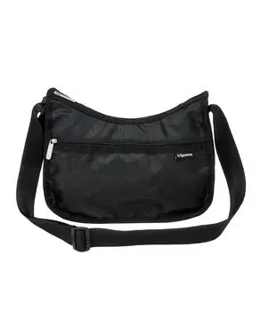 Official Shoulder Bag HOBO SHOULDER Plain Black L [LeSportsac] BAG/1075 Women s