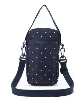 Official Shoulder Bag MINI PHONE Navy Petite Dot [LeSportsac] CROSSBODY/3505 Women s