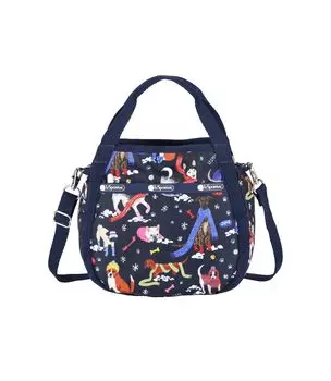 Official Shoulder Bag SMALL Snowy Paps [LeSportsac] JENNI/8056 Women s
