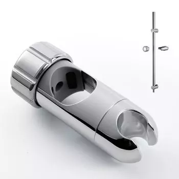 OFFO Крючок для душа для ремонта и замены Совместимость с направляющей штангой Крючок для душа для направляющей штанги Свободное вращение Простота установки Инструкция по эксплуатации