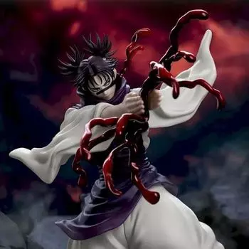 Официальная фигура Дзюдзюцу Кайсен Луминаста «Энсо» Сибуя Джихен, приблизительная. 18см