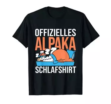 Официальная футболка Alpaca Sleep Llama Alpaca