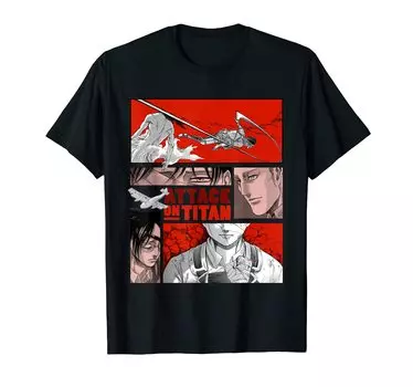 Официальная футболка Attack on Titan Battle of Heaven and Earth 1 [2nd Goods]