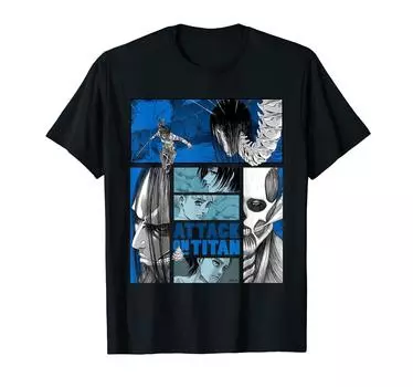 Официальная футболка Attack on Titan Battle of Heaven and Earth 2 [2nd Goods] чёрный