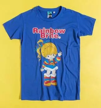 Официальная футболка для взрослых Rainbow Brite Mini Me S