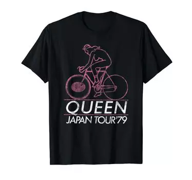 Официальная футболка Queen Japan Tour 1979