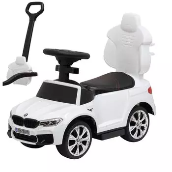 Официальная игрушка BMW для езды, толкающая педаль, 2-позиционная, серия M5, рулевое управление с толкателем, иномарка, автомобиль, внешнее транспортное средство, защита педали