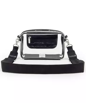 Официальная наплечная сумка CLEAR PHONE Прозрачный Оникс [LeSportsac] E/W CROSSBDY/1359 Женская