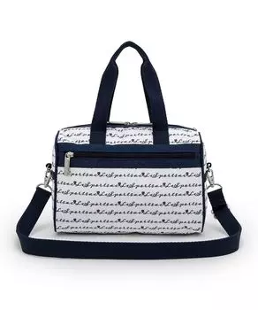 Официальная наплечная сумка EVERYDAY SM Marine Logo Border [LeSportsac] SATCHEL/3868 Женская