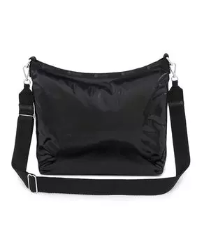 Официальная наплечная сумка MEDIUM ZIP Черный блеск [LeSportsac] НАПЛЕЧНАЯ/1014 Женская