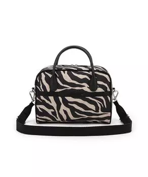 Официальная наплечная сумка SQUARE TH Uptown Raffia [LeSportsac] КРОССБОДИ/1082 Женская Зебра/Черный