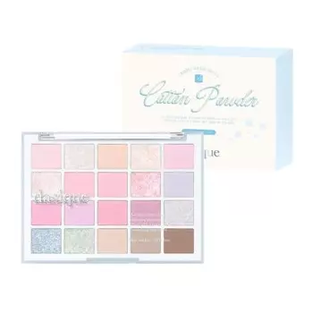Официальная палетка теней Daisyik Mood Shadow Palette 20 цветов/Палитра теней для век (#05 Ватный порошок)