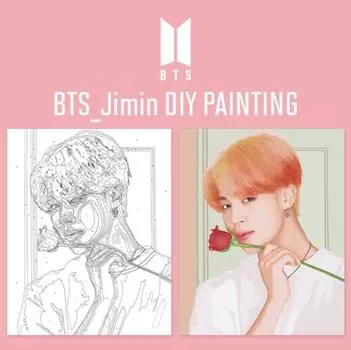 Официальная раскраска BTS Goods JiMin