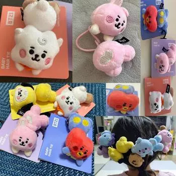 Официальная резинка для волос BT21, подлинная резинка для волос для куколки