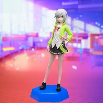 Официальная сцена проекта фигурок Сихо Хино Мори от Sekai Colorful Collections! подвиг. HatsuneMiku DesktopУкрасьте «Сихо Хиномори»