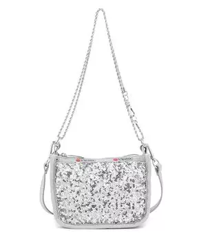 Официальная сумка через плечо 2WAY CHAIN MINI Cosmic Silver [LeSportsac] BAG/1060 женская