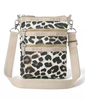 Официальная сумка через плечо 3 ZIP Flaxen Leopard [LeSportsac] CROSSBODY/4007 женская