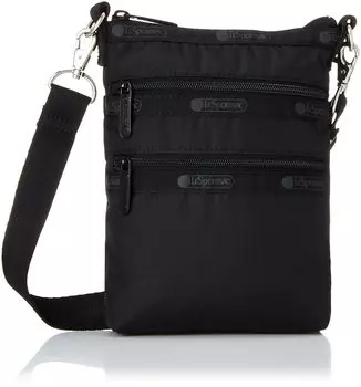 Официальная сумка через плечо 3 ZIP Recycled Black JP [LeSportsac] CROSSBODY/4007 женская