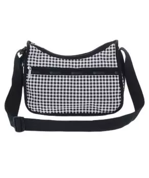 Официальная сумка через плечо CLASSIC Gingham Check Noir [LeSportsac] HOBO/7520 Женская