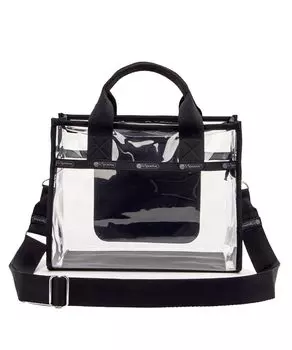 Официальная сумка через плечо CLEAR MEDIUM TH Clear Onyx [LeSportsac] ТОУТ/1360 Женская