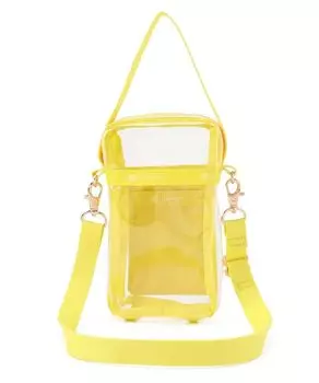 Официальная сумка через плечо CLEAR MINI PHONE Yellow [LeSportsac] XBODY/1529 Женская прозрачная/персиковая